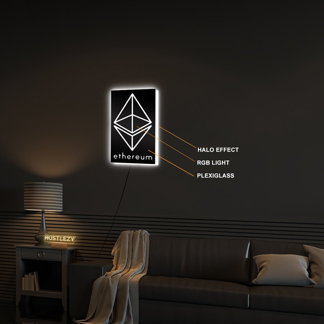 Ether LED Logo