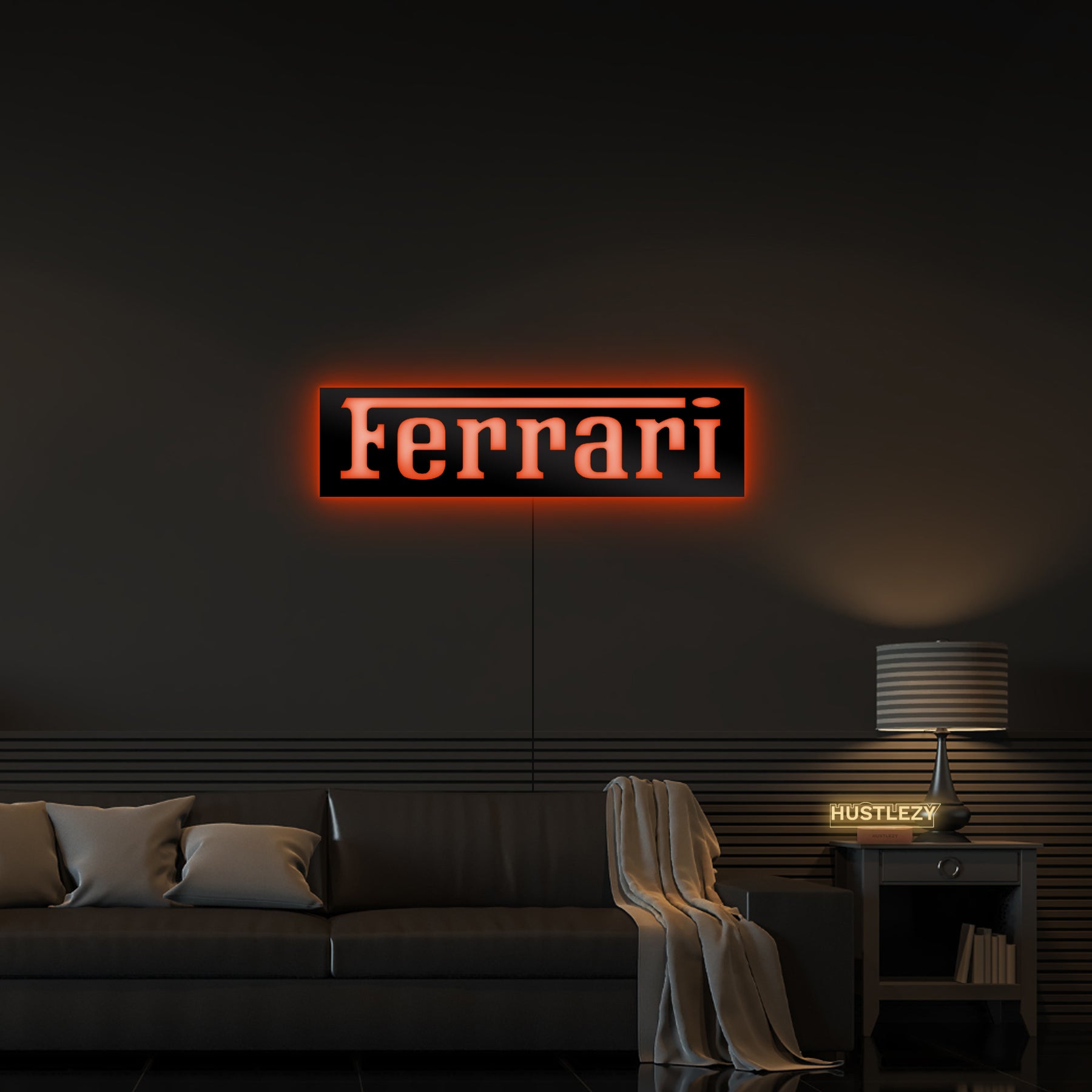 Ferrari LED Logo