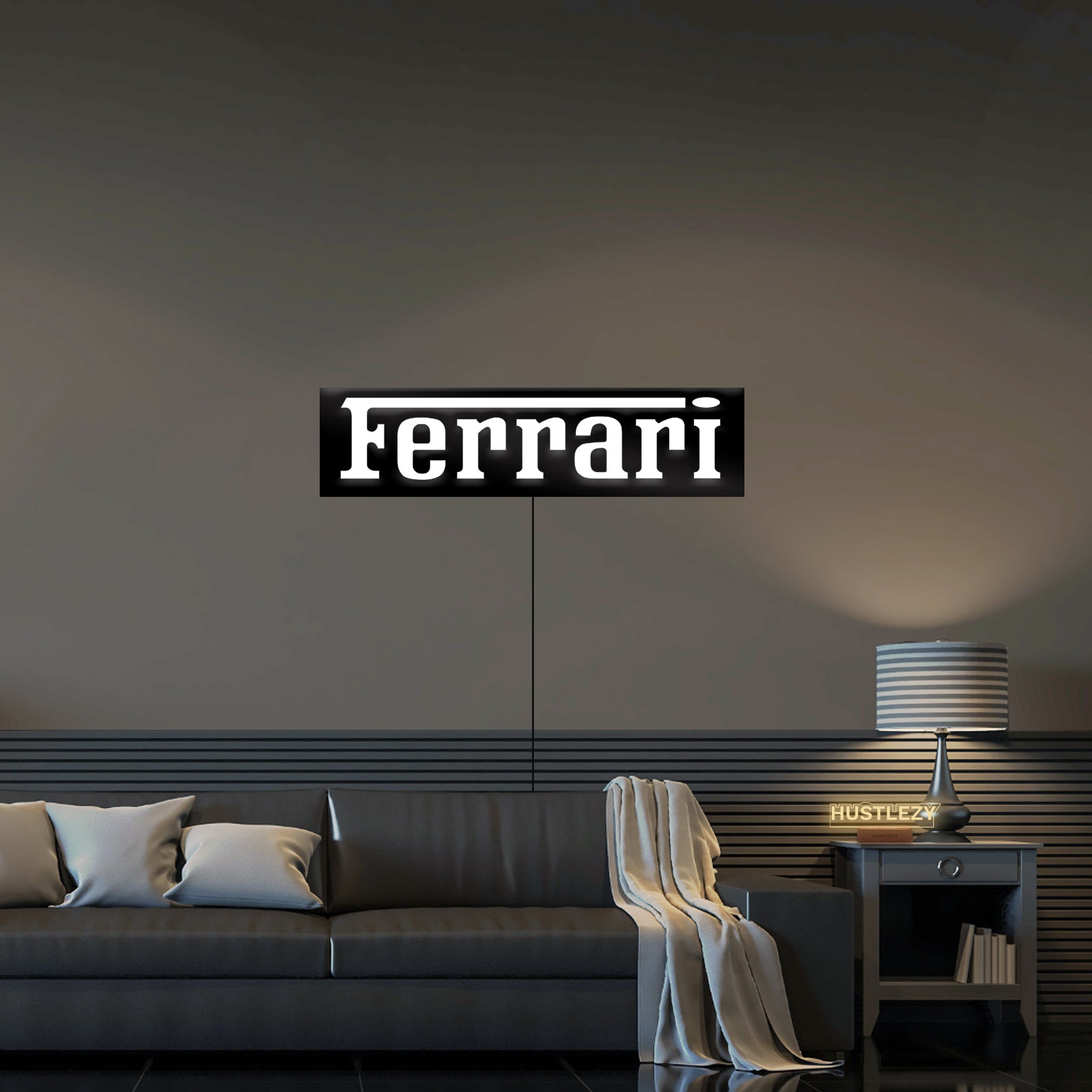Ferrari LED Logo
