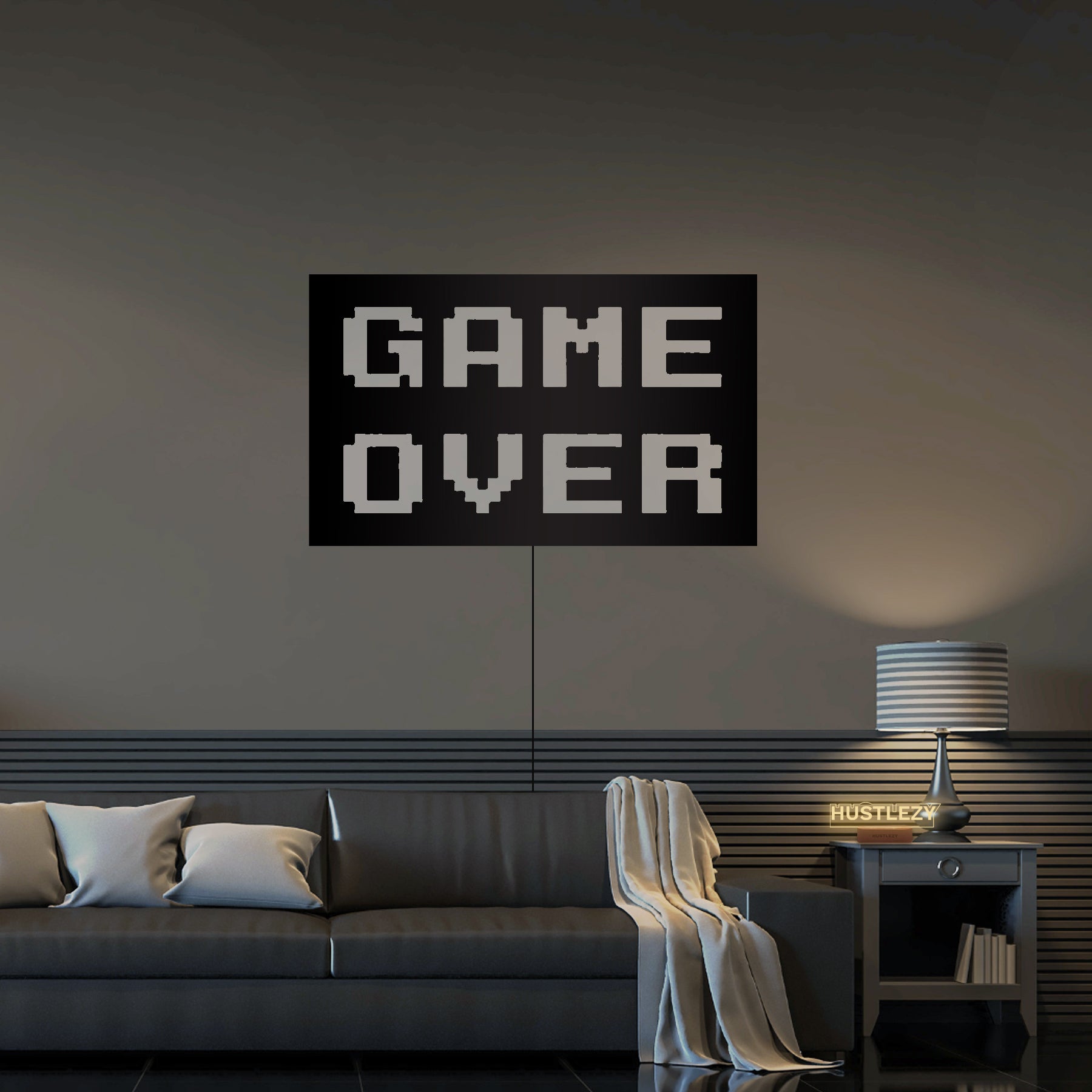 Game Over LED Portrait