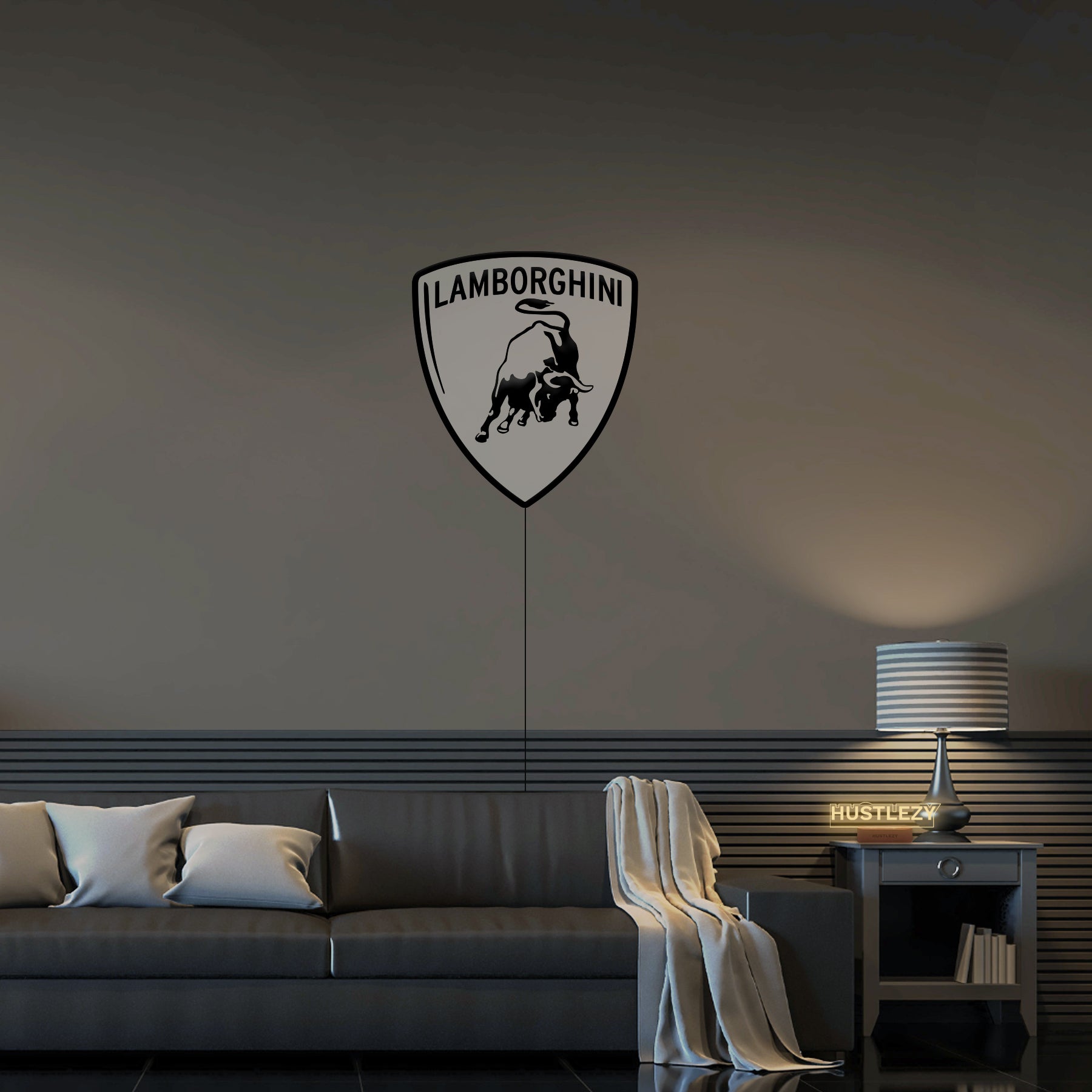 Lamborghini LED Logo