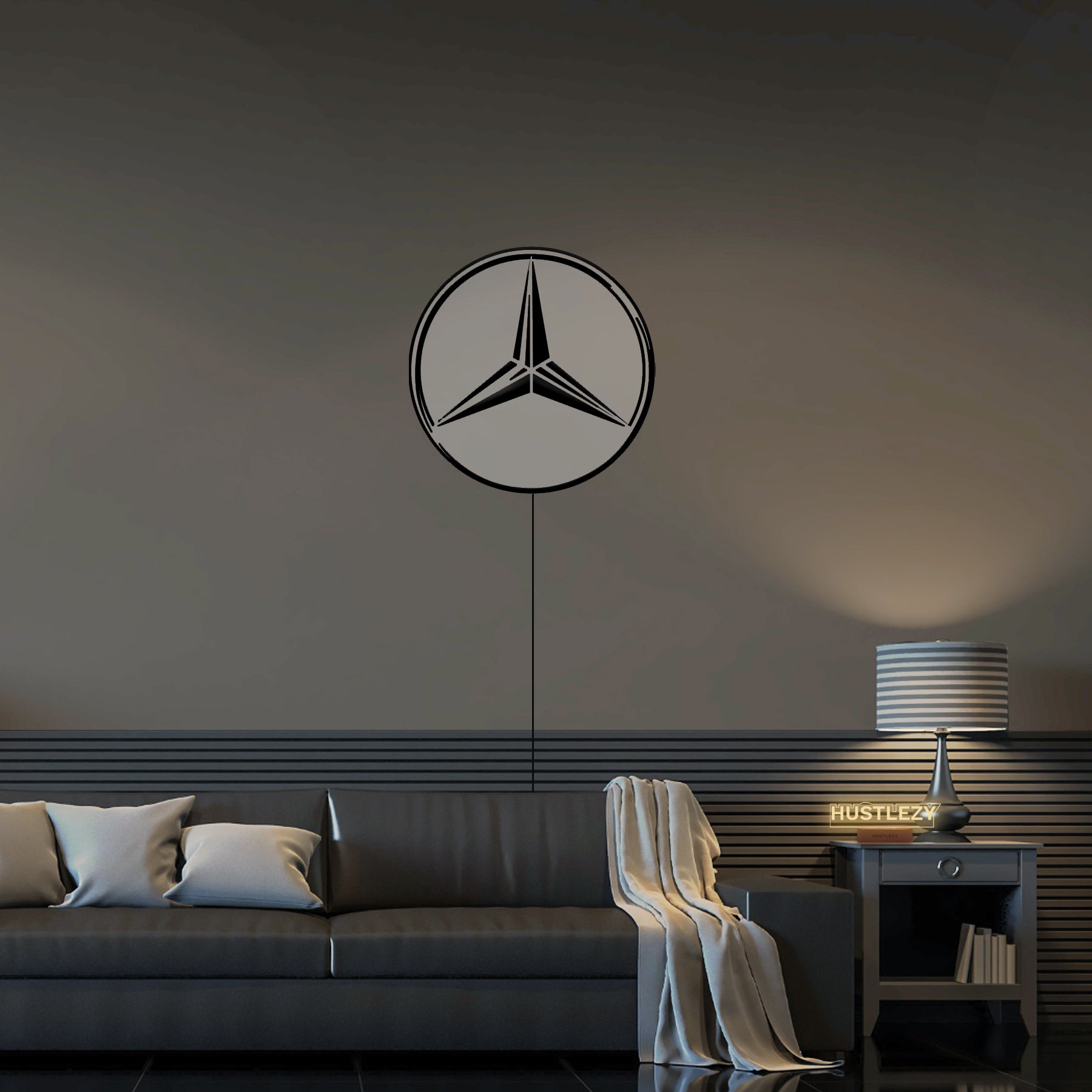 Mercedes LED Logo