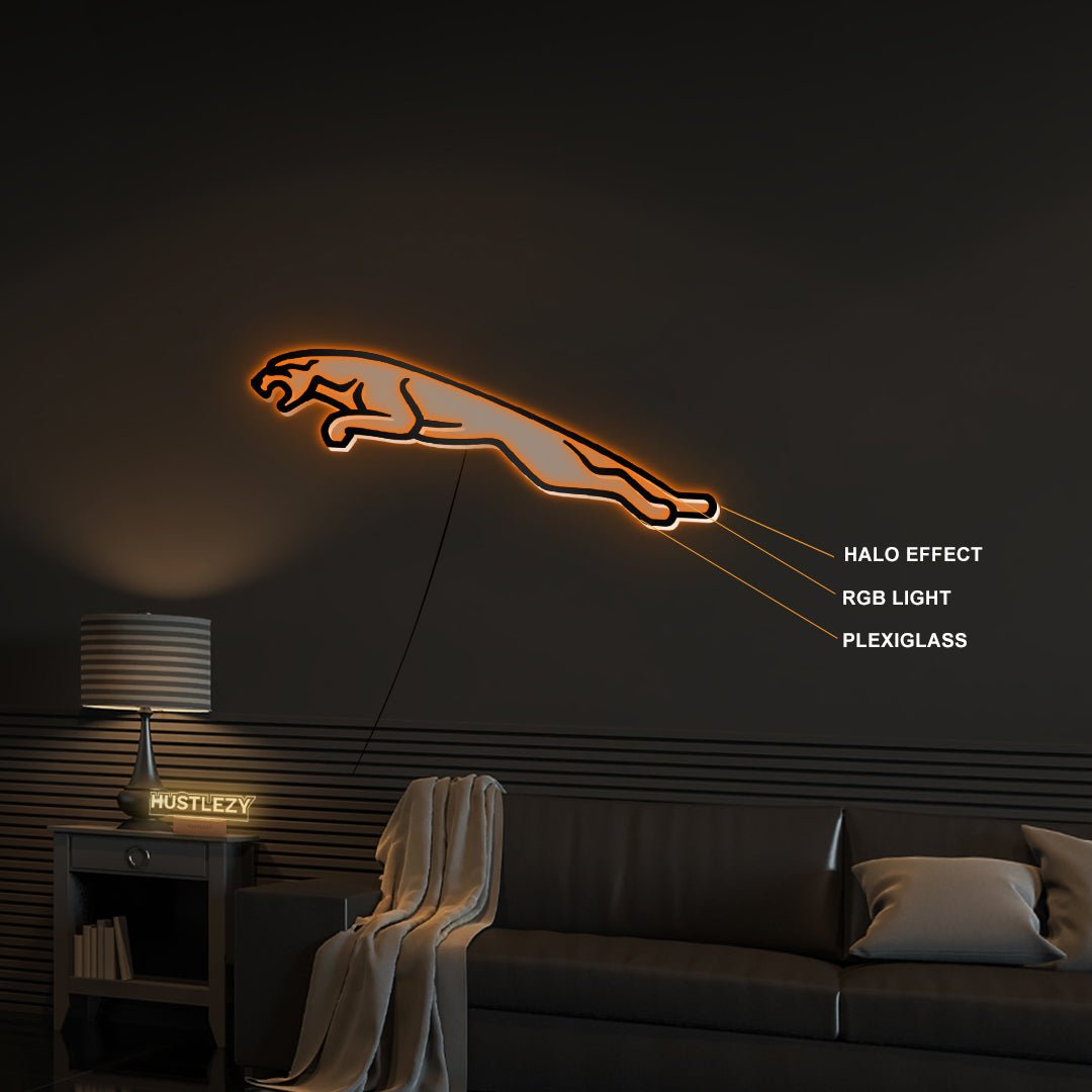 Jaguar LED Logo