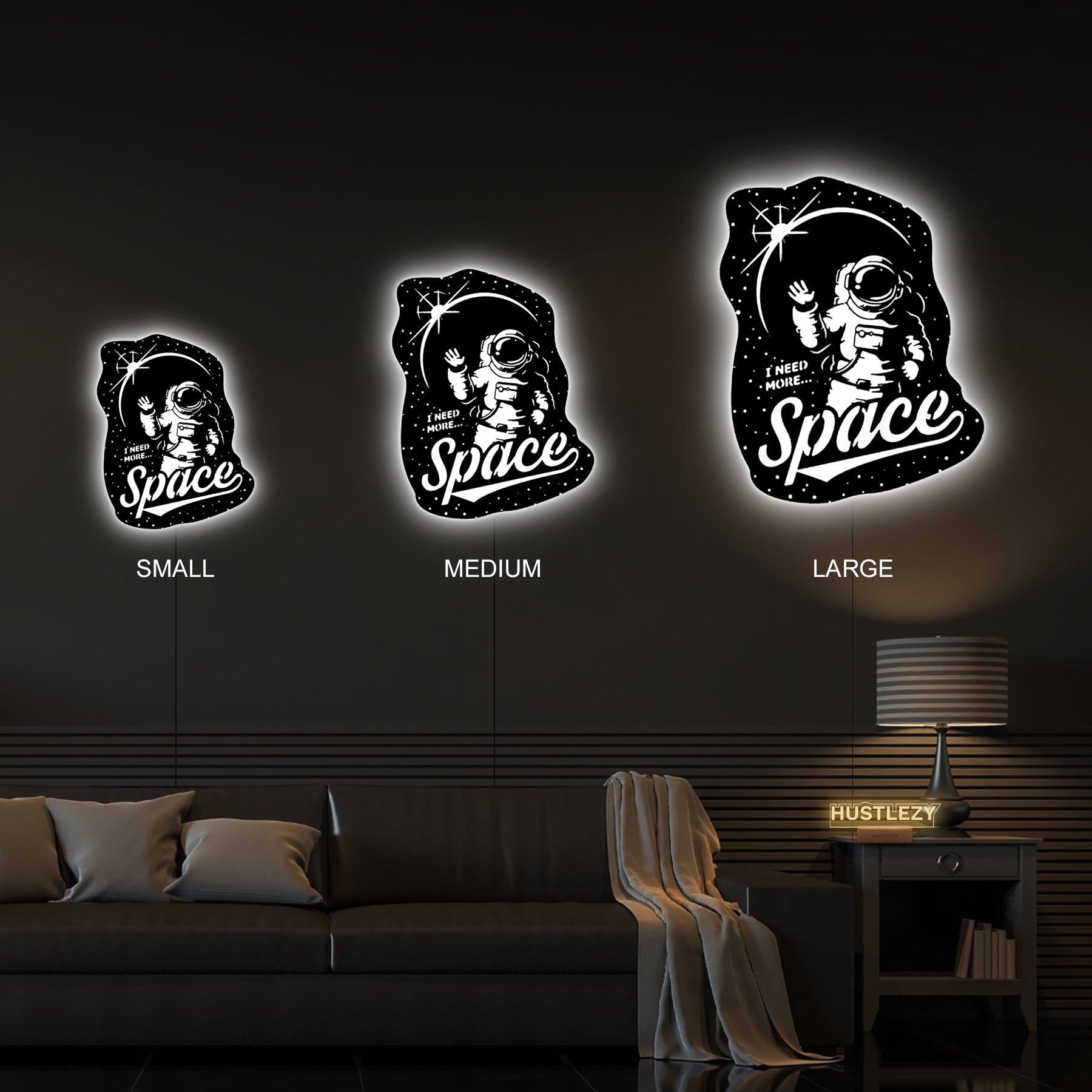 Space LED Logo