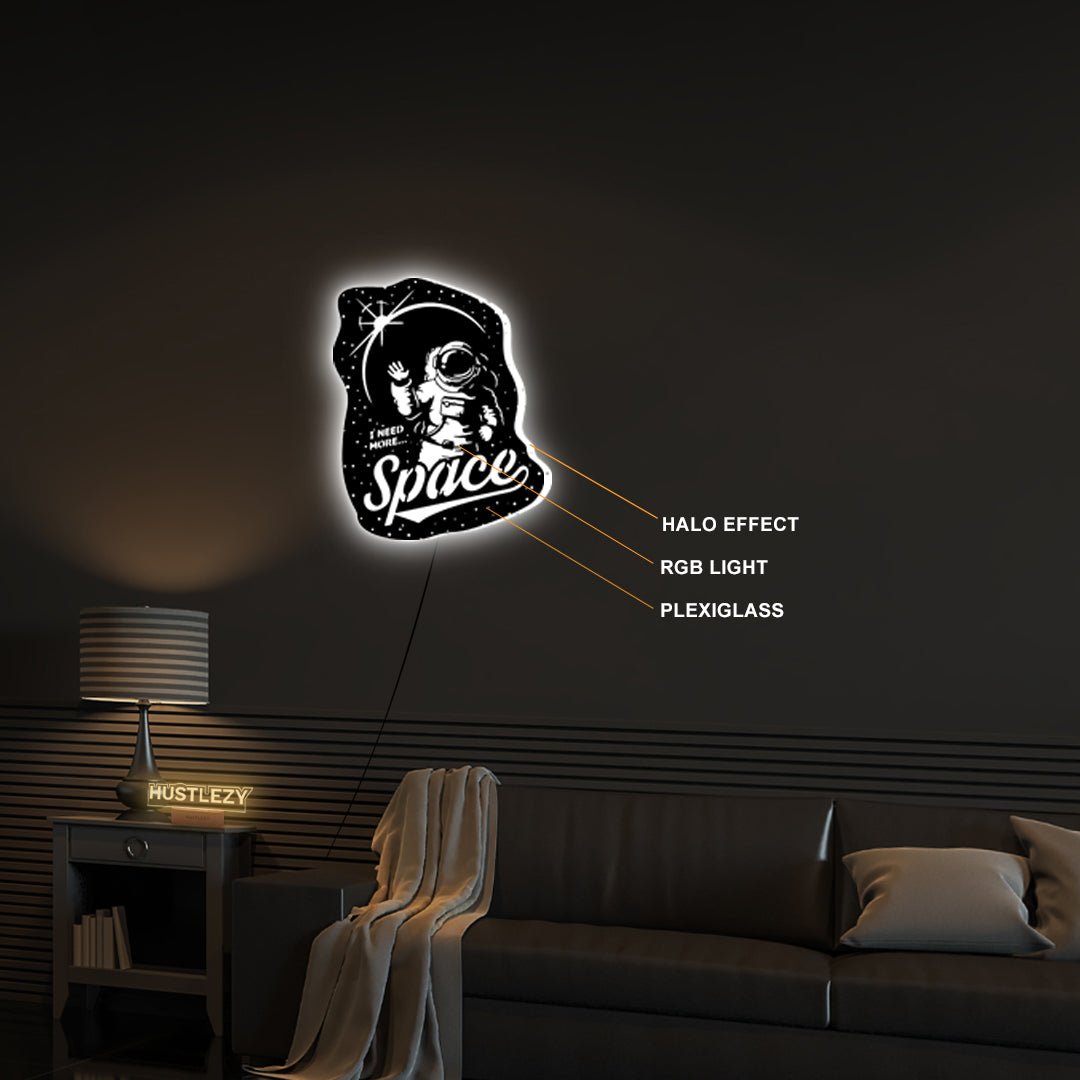 Space LED Logo