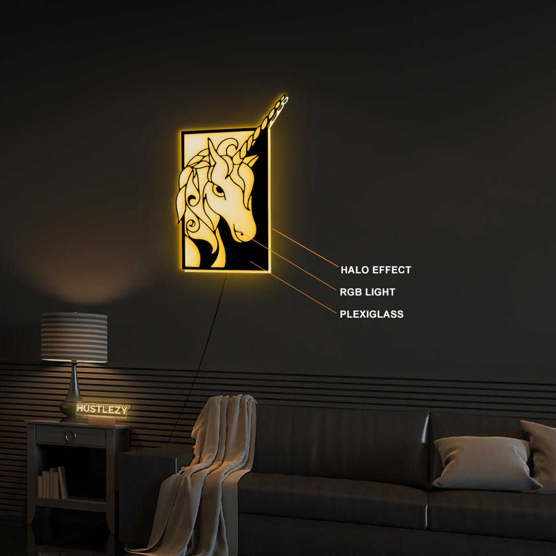 Unicorn LED Logo
