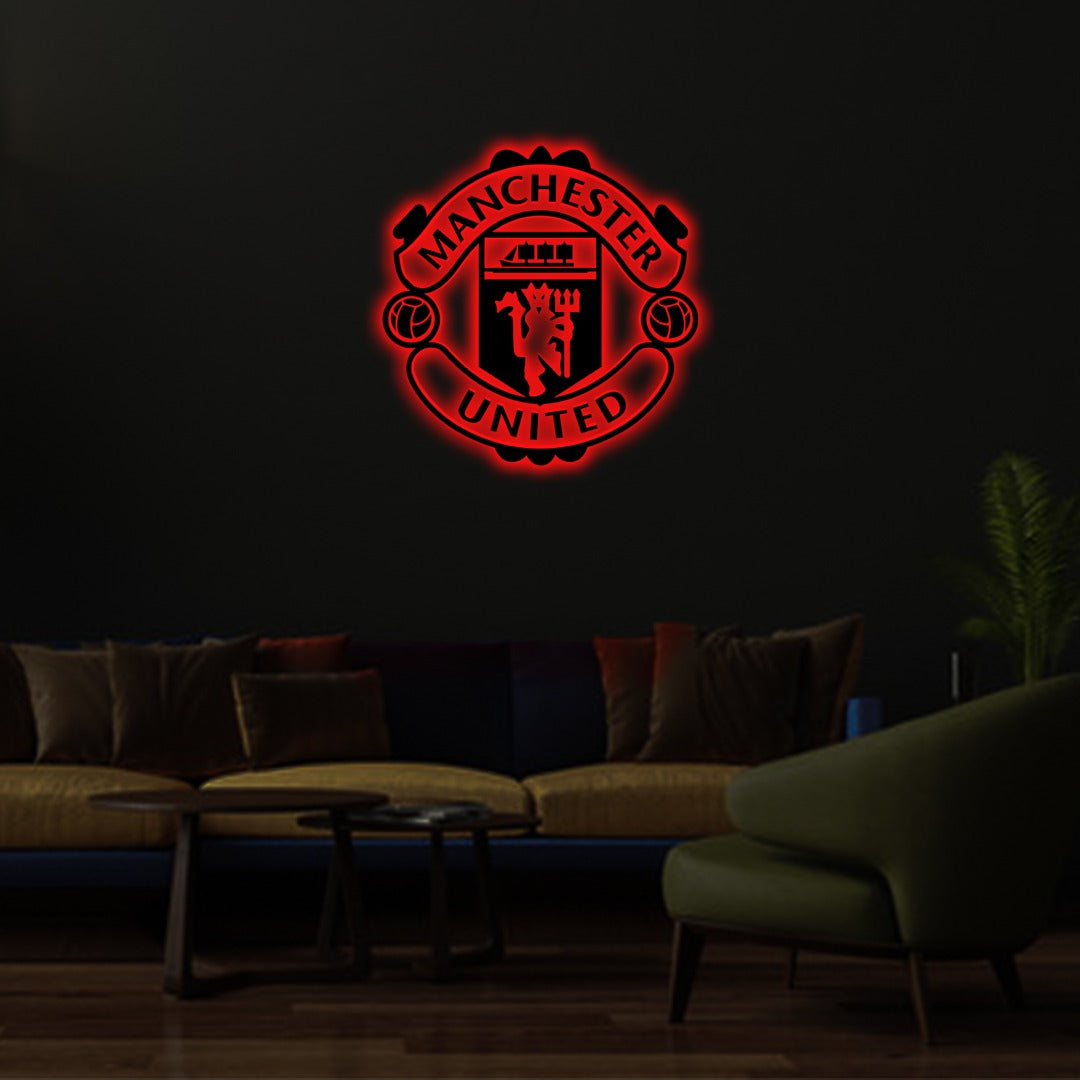 Manchester United Logo LED