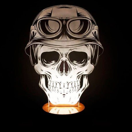 Deadly Acrylic LED Table Lamp - HUSTLEZY