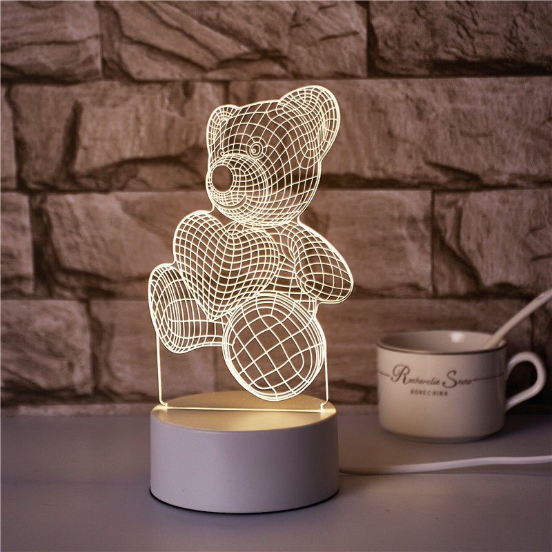 Teddy Acrylic LED Table Lamp