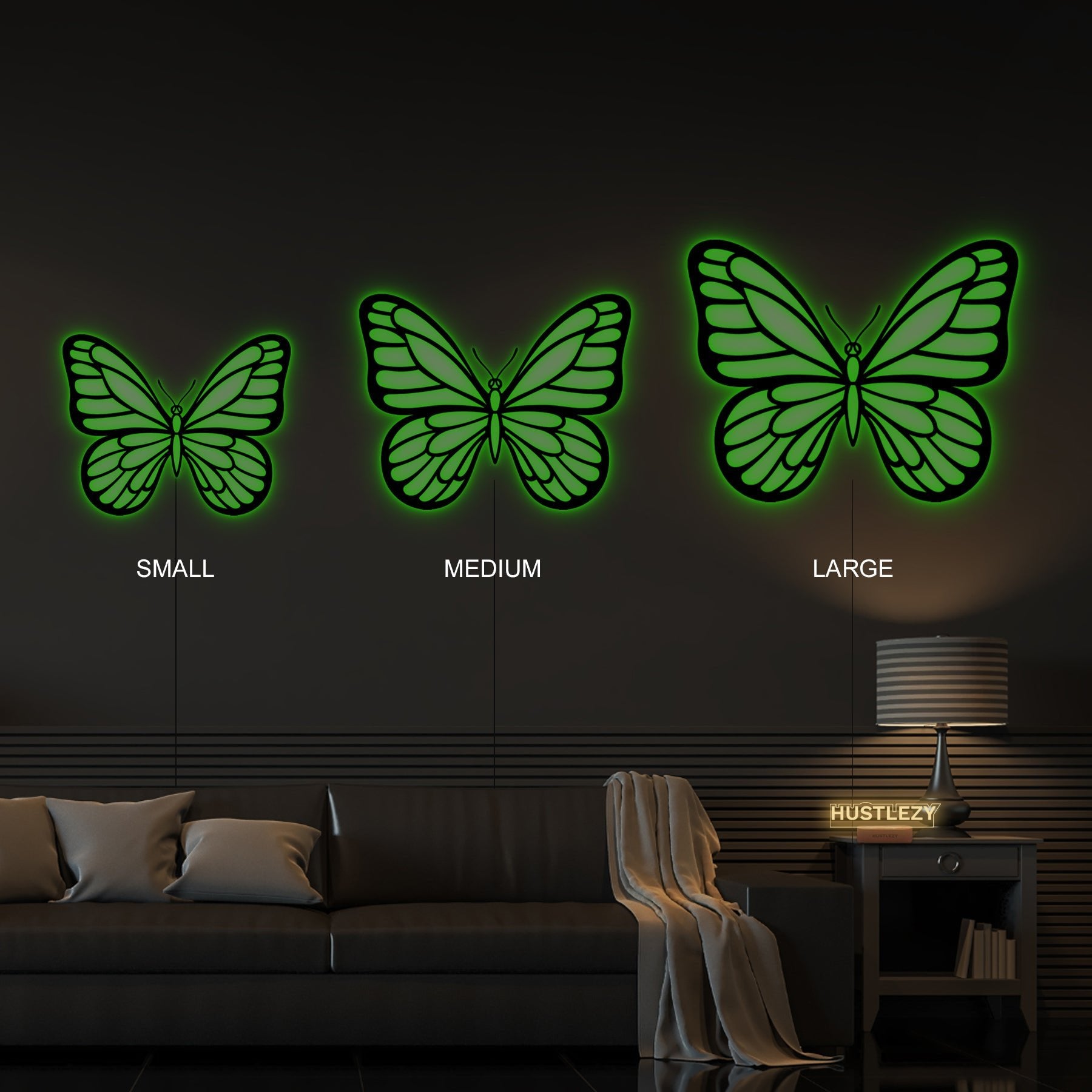 Butterfly LED Logo