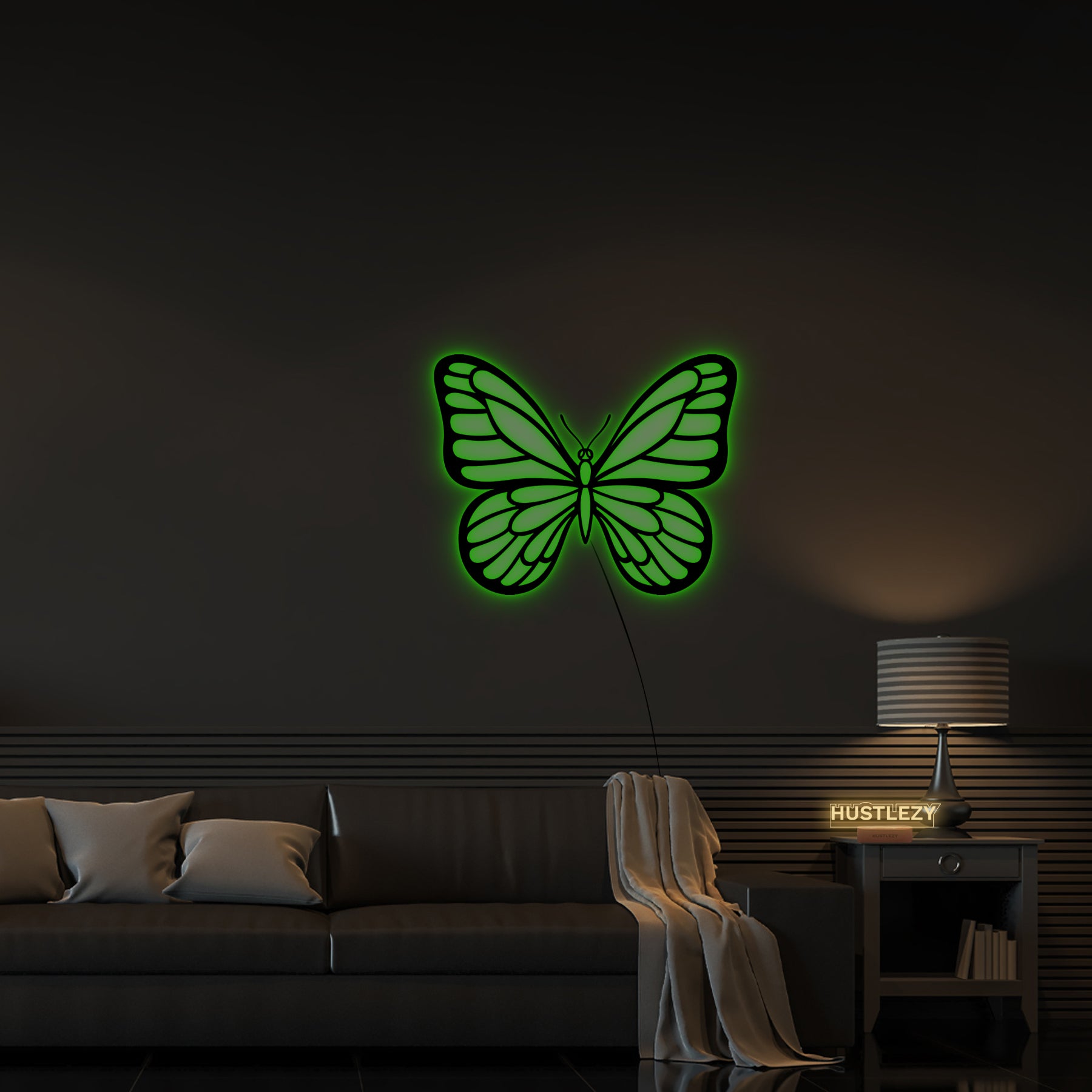 Butterfly LED Logo