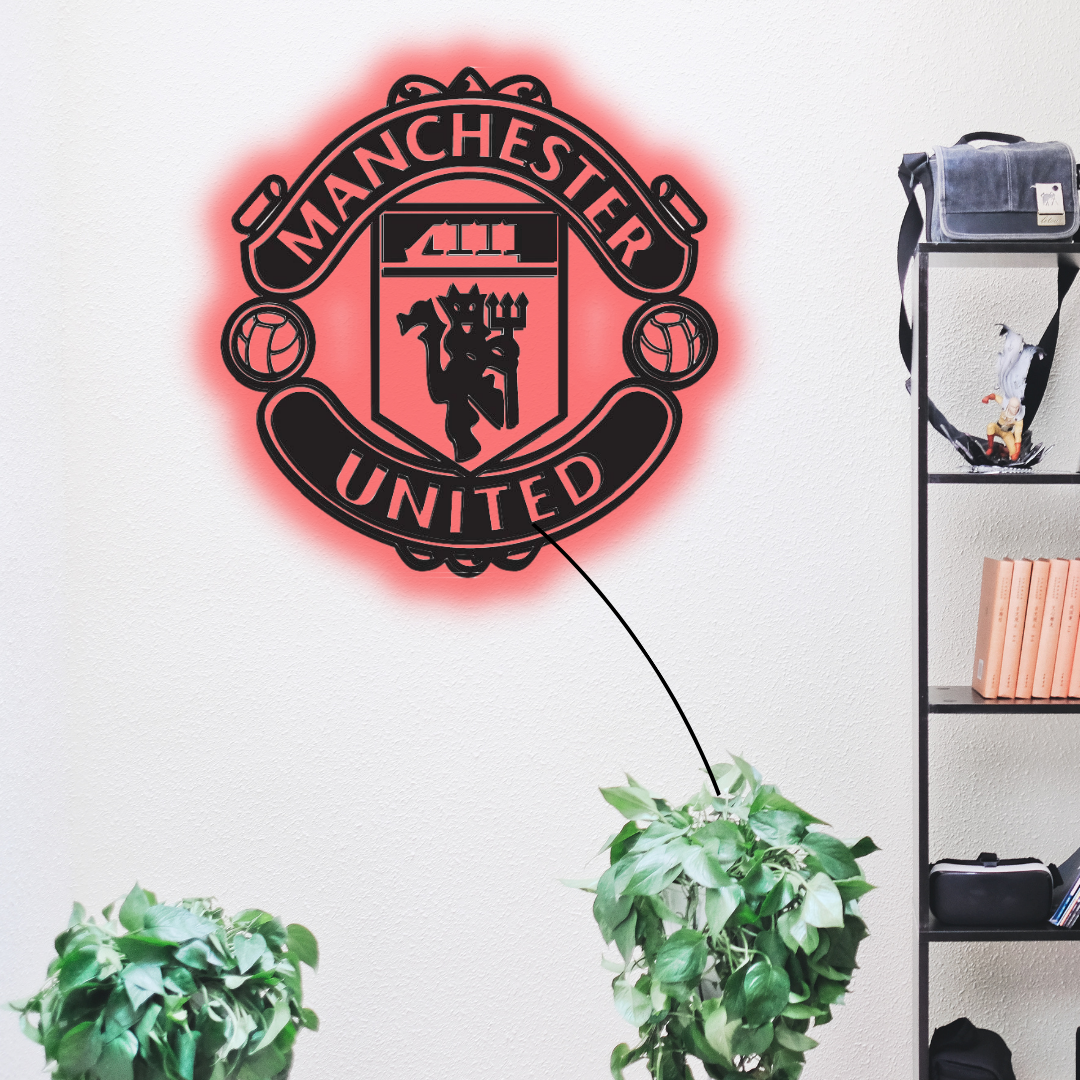 Manchester United Logo LED