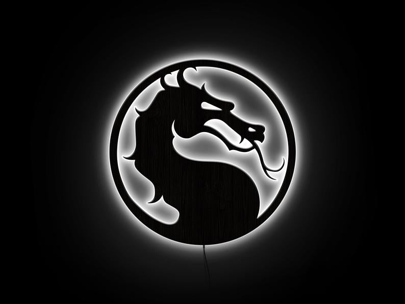 Mortal Kombat LED Logo